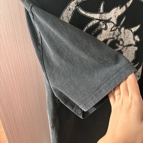 Saint Michael Cho Nirvana Reborn Loose Round Neck Unisex T-Shirt Black - Picture 2 of 4